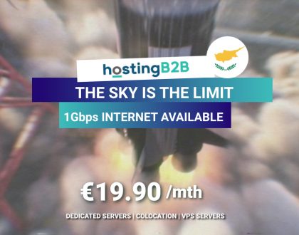HostingB2B Announces Free 1Gbps For Cyprus Servers and ESET File Security Included