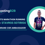 HostingB2B Appoints Marathon Running Legend Stavros Sotiriou as Brand CSR Ambassador