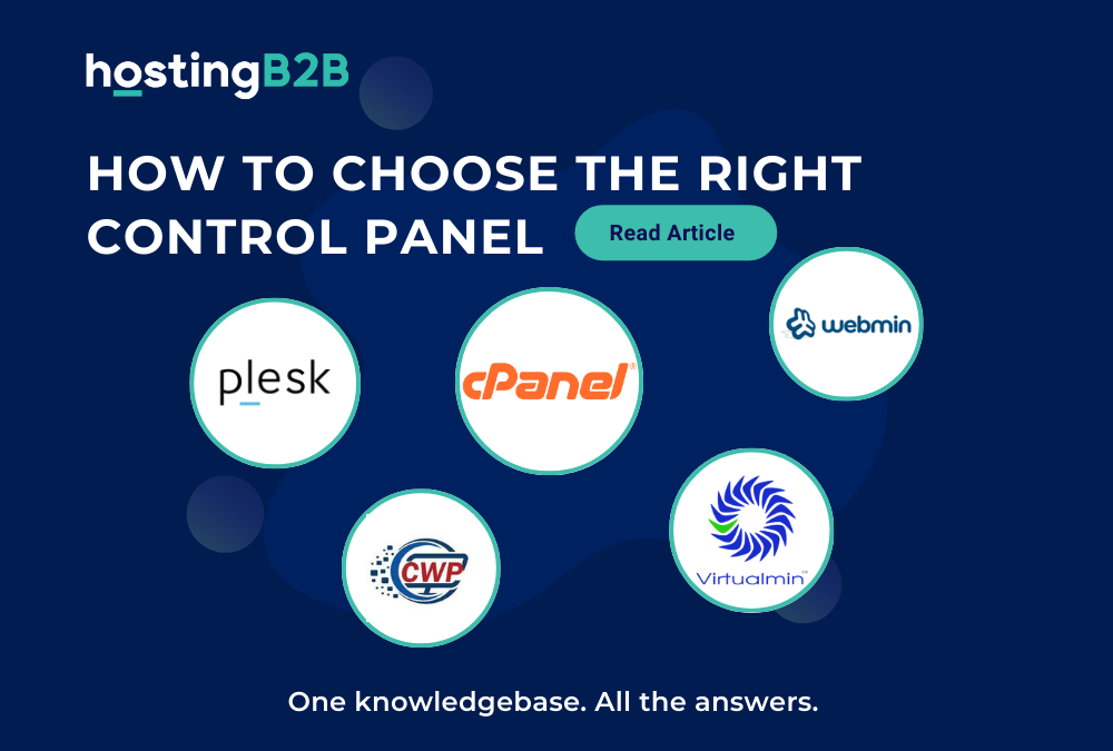 How to choose the right control panel