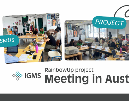 IGMS Attends RainbowUp Project Transnational Project Meeting in Vienna, Austria